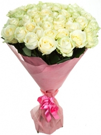 49 роз белые